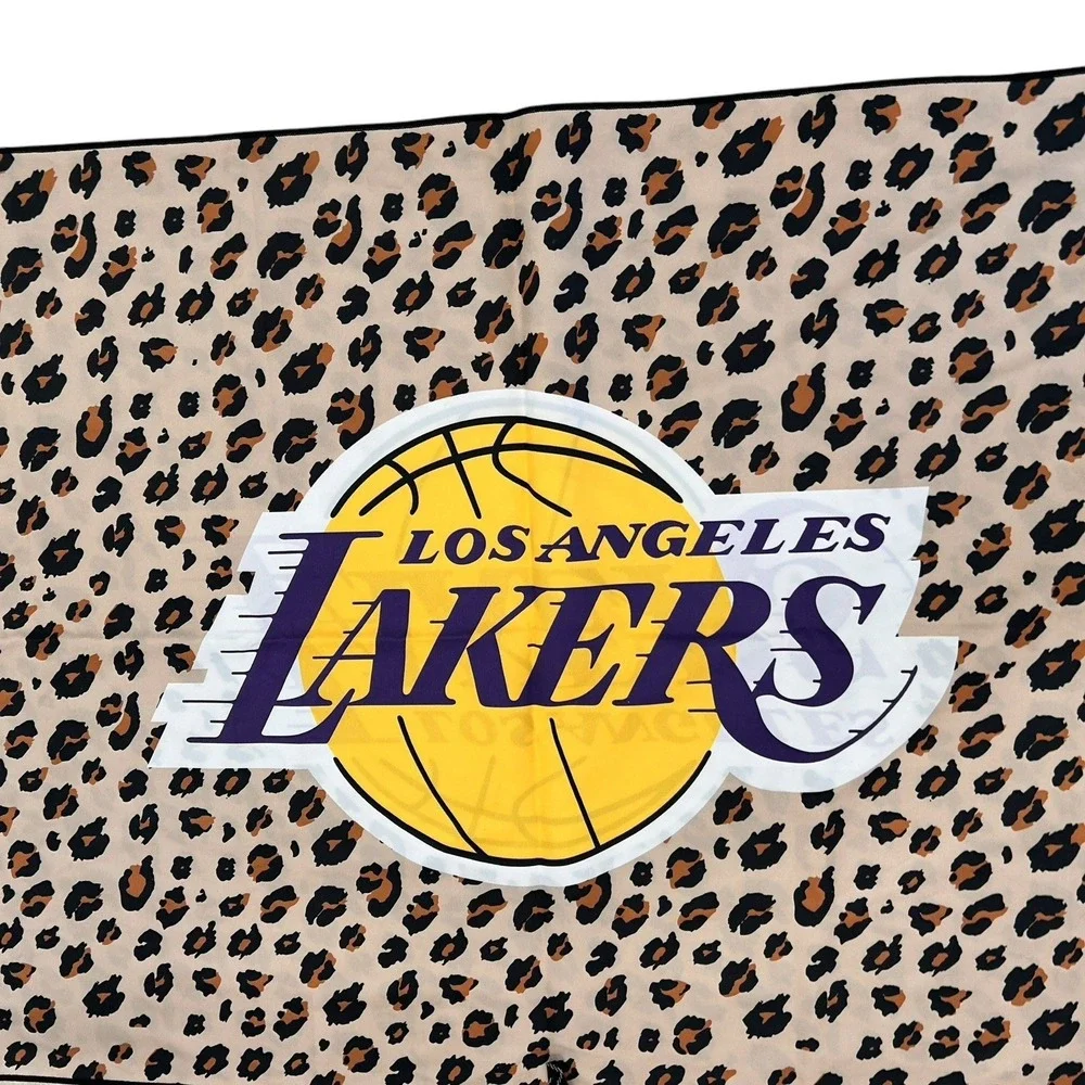 Los Angeles Lakers X Slowtide Blanket LA Basketball‎ Leopard Lightweight 30
